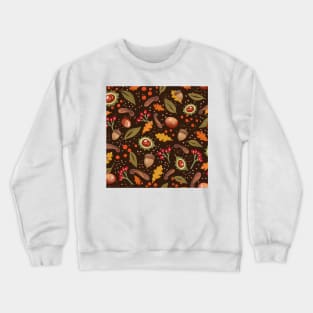 Autumn Pattern Crewneck Sweatshirt